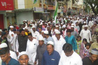 ಅದ್ಧೂರಿಯಾಗಿ ನಡೆದ ಈದ್‌ಮಿಲಾದ್ ಆಚರಣೆ