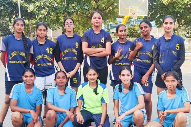 ಮಹಿಳೆಯರ ಬ್ಯಾಸ್ಕೆಟ್ ಬಾಲ್ ಕ್ರೀಡಾ ಕೂಟದಲ್ಲಿ ಪ್ರಥಮ ಸ್ಥಾನ ಪಡೆದ ಸೆಂಟ್ ಜೋಸೆಫ್ ಕಾನ್ವೆಂಟ್