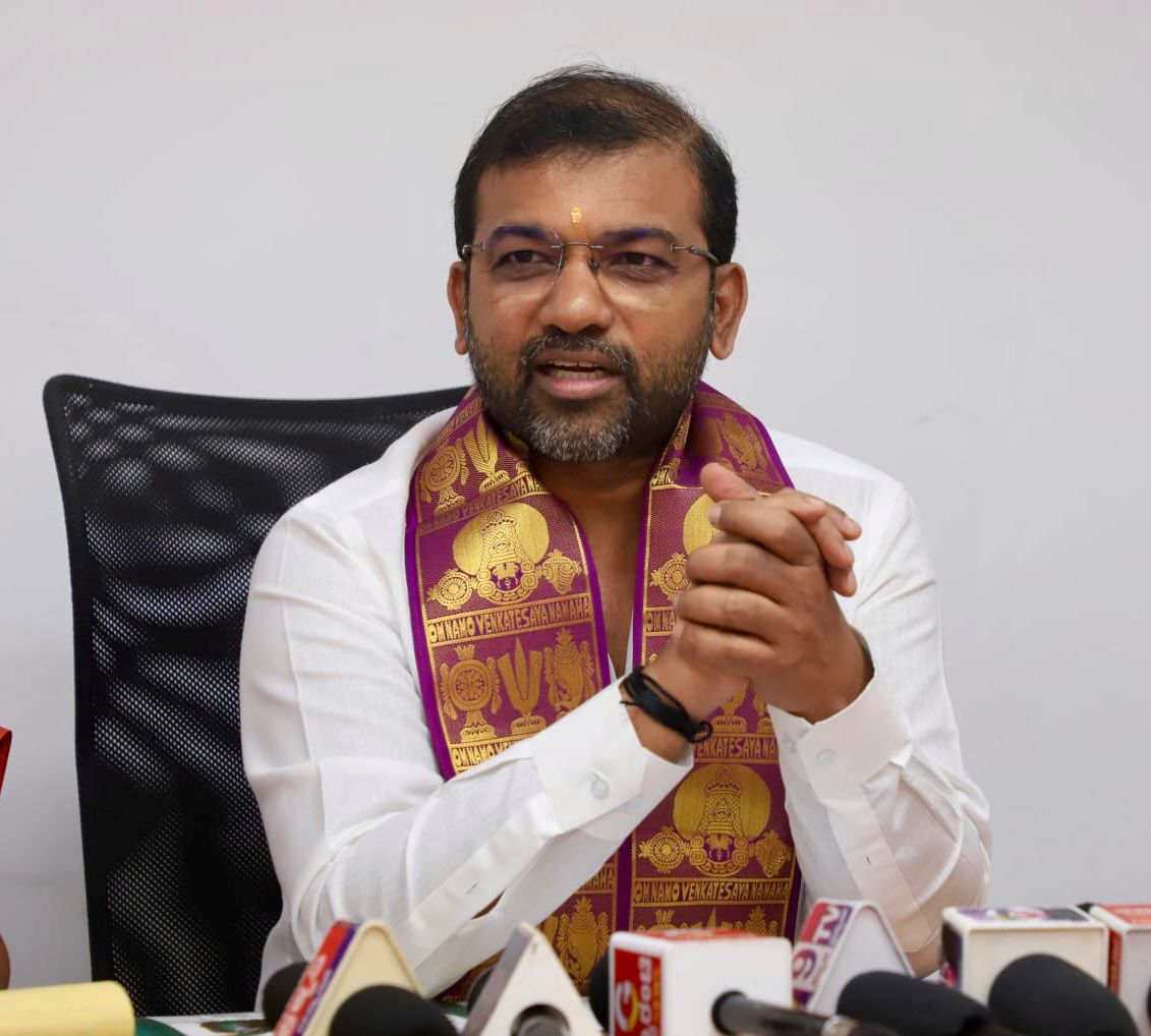 ತಿರುಮಲ ವಾರ್ಷಿಕ ಬ್ರಹ್ಮೋತ್ಸವಕ್ಕೆ ಸಕಲ ಸಿದ್ಧತೆ: ಟಿಟಿಡಿ ಸದಸ್ಯ ಎಸ್‌ನರೇಶ್‌ಕುಮಾರ್‌