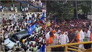 ಬಂಜಾರ, ಭೋವಿ, ಕೊರಚ, ಕೊರಮ ಸಮುದಾಯಗಳ ಬೃಹತ್ ಪ್ರತಿಭಟನೆ