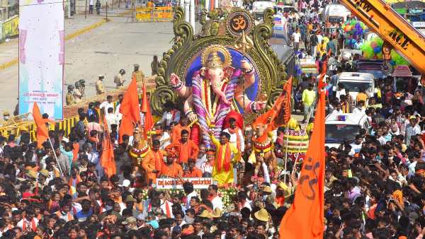 ಹಿಂದೂ ಮಹಾ ಗಣಪತಿ ಕಾಣಿಕೆ ಹುಂಡಿಯಲ್ಲಿ 15 ಲಕ್ಷ ಸಂಗ್ರಹ