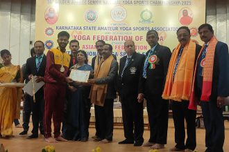 ಯೋಗ ಚಾಂಪಿಯನ್ ಷಿಪ್ ಸ್ಪರ್ಧೆಯಲ್ಲಿ ವರಪ್ರಸಾದ್ ಗೆ ಚಿನ್ನದ ಪದಕ