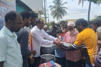 ನಿತ್ಯ ದಾಸೋಹ ಕಾರ್ಯ ಶ್ಲಾಘನೀಯ-ರವಿ ಮಾವಿನಕುಂಟೆ 