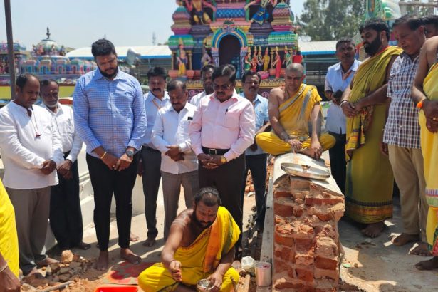 ಶ್ರೀ ಘಾಟಿ ಸುಬ್ರಹ್ಮಣ್ಯ ಸ್ವಾಮಿ ದೇವಾಲಯದ ಸುತ್ತಲಿನ ಕಾಮಗಾರಿಗೆ ಭೂಮಿ ಪೂಜೆ