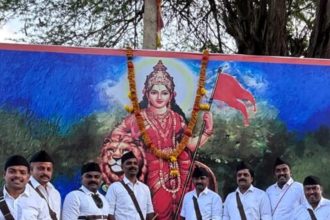 ಆರ್‌ಎಸ್‌ಎಸ್ ಪಥಸಂಚಲನದಲ್ಲಿ 600 ಕ್ಕೂ ಹೆಚ್ಚು ಗಣ ವೇಷಧಾರಿಗಳು