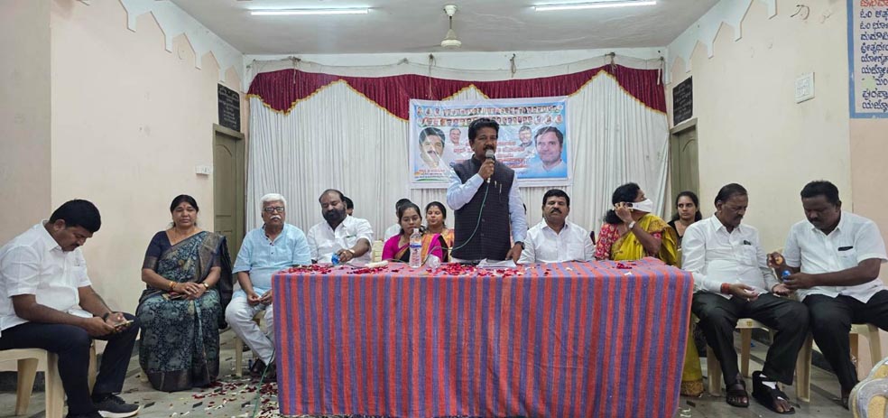 ನಕಲಿ ಮತಗಳಿಂದ ಆಡಳಿತ ನಡೆಸುತ್ತಿರುವ ಎನ್‌ಡಿಎ ಸರ್ಕಾರ: ಶಾಸಕ ರಘುಮೂರ್ತಿ