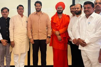 ಉಚಿತ ಅನ್ನಪ್ರಸಾದ ಕಟ್ಟಡ ಕಾಮಗಾರಿ ಪೂಜೆಗೆ ನಿಖಿಲ್ ಗೆ ಆಹ್ವಾನ