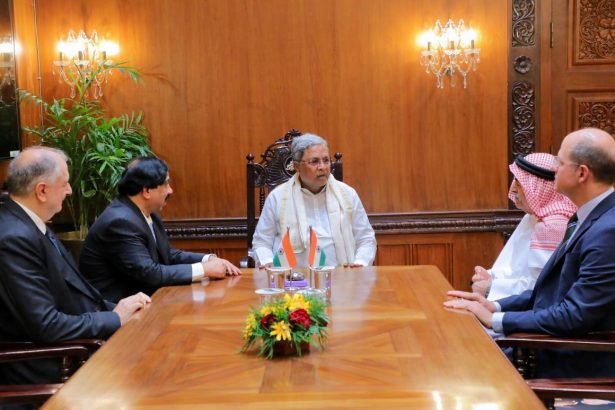 ಸಿಎಂ ಭೇಟಿ ಮಾಡಿದ ಒಲಂಪಿಕ್ ಅಸೋಸಿಯೇಷನ್‌ಅಧ್ಯಕ್ಷರ ನಿಯೋಗ