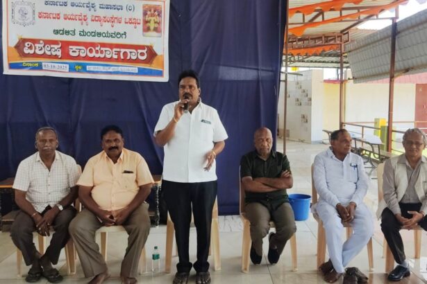 ಆರ್ಯವೈಶ್ಯ ವಿದ್ಯಾ ಸಂಸ್ಥೆ ನಿಸ್ವಾರ್ಥ ಸೇವಾ ಮನೋಭಾವದಿಂದ ಕೆಲಸಮಾಡುತ್ತಿದೆ: ಕೆ.ವಿ.ಅಮರೇಶ್