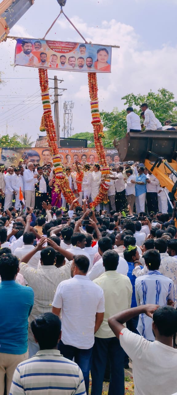ಸಫಾಯಿ ಕರ್ಮಚಾರಿ ಆಯೋಗದ ಅಧ್ಯಕ್ಷ ಪಿ.ರಘುಗೆ ಅದ್ದೂರಿ ಸ್ವಾಗತ