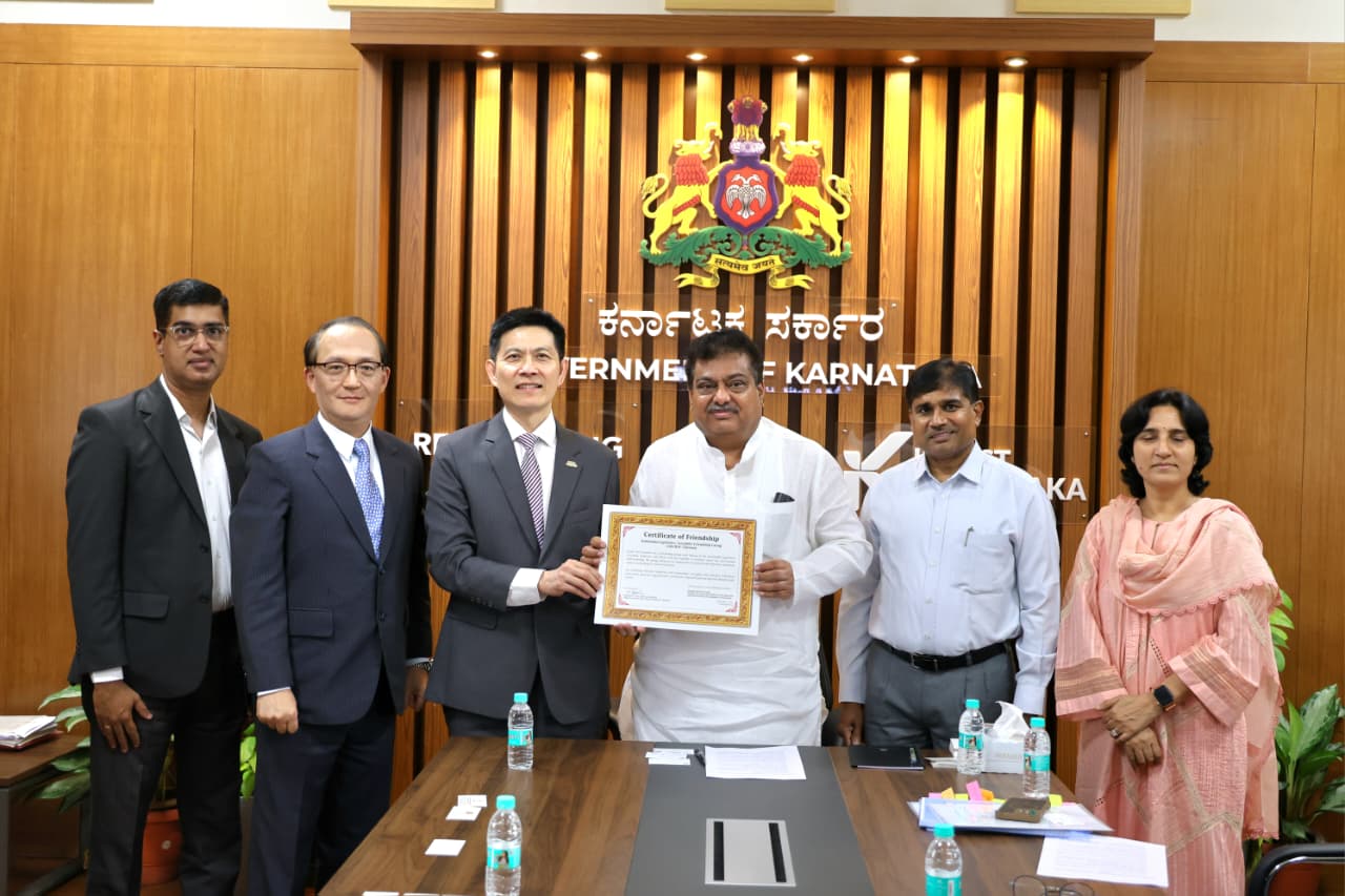 ಕರ್ನಾಟಕ ಮತ್ತು ತೈವಾನ್ ದೇಶಗಳ ಬಾಂಧವ್ಯ ವೃದ್ಧಿ