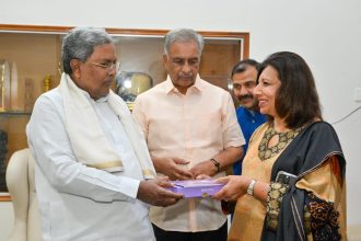 ಸರ್ಕಾರ ಟೀಕಿಸಿದ್ದ ಕಿರಣ್ ಮಜುಂದಾರ್ ಸಿಎಂ-ಡಿಸಿಎಂ ದಿಢೀರ್ ಭೇಟಿ