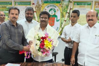 ಬೀಜ ನಿಗಮದ ನೂತನ ಅಧ್ಯಕ್ಷರಾಗಿ ಆಂಜನಪ್ಪ ಅಧಿಕಾರ ಸ್ವೀಕಾರ