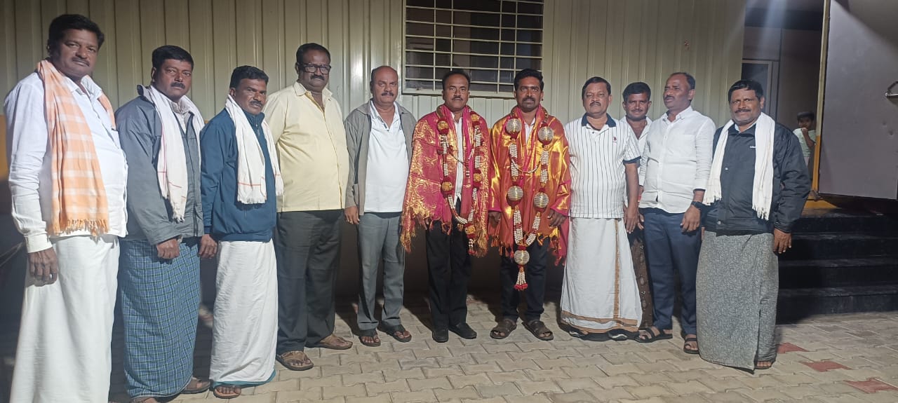 ಕೋವೇರಹಟ್ಟಿ ರವಿವರ್ಮ, ದ್ಯಾಮೇಗೌಡರಿಗೆ ಸನ್ಮಾನ