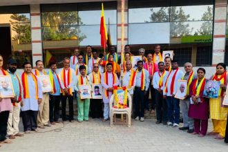 ಕನ್ನಡ ಸಾಹಿತ್ಯ ಪರಿಷತ್ತು ವತಿಯಿಂದ ಕನ್ನಡ ರಾಜ್ಯೋತ್ಸವ ಆಚರಣೆ