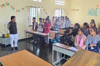 ವಸತಿ ಶಾಲೆಗೆ ದಿಢೀರ್ ಭೇಟಿ ನೀಡಿದ ಶಾಸಕ ರಘುಮೂರ್ತಿ