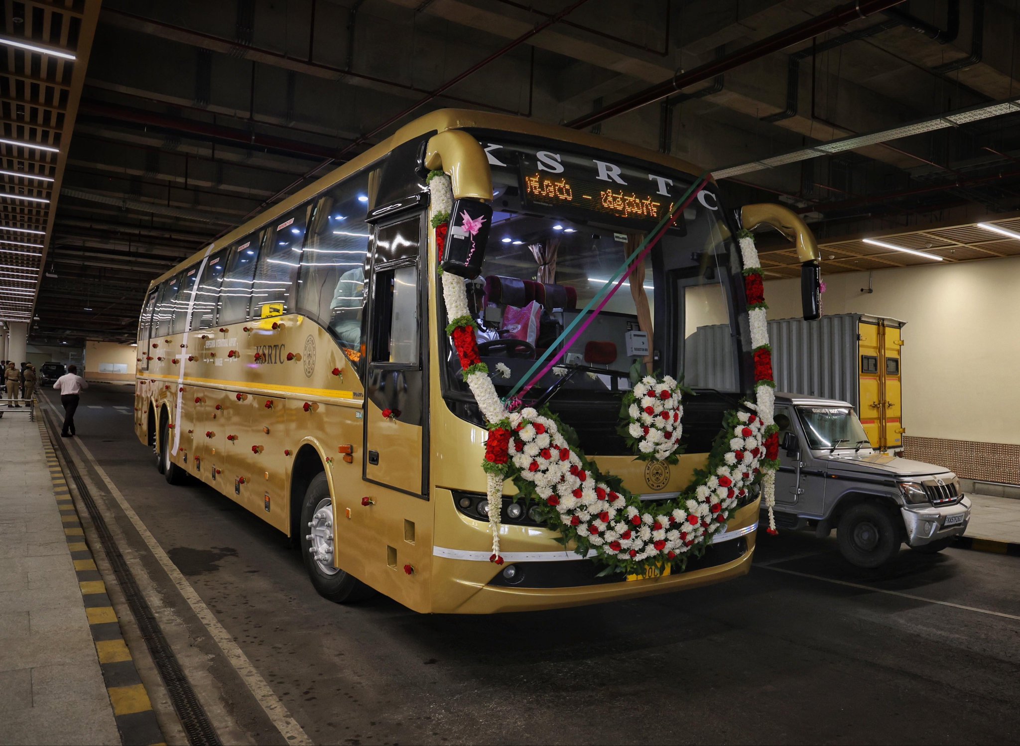 ವಿಮಾನ ನಿಲ್ದಾಣದಿಂದ ದಾವಣಗೆರೆಗೆ ನೂತನ ‘ಫ್ಲೈಬಸ್’ ಸೇವೆ