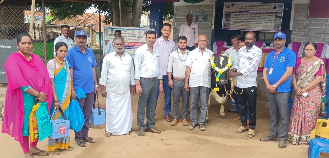 ಕಾಲುಬಾಯಿ ಜ್ವರಕ್ಕೆ ತುತ್ತಾದ ಹಸುಗಳಲ್ಲಿ ಹಾಲಿನ ಪ್ರಮಾಣ ಕಡಿಮೆ- ಜಿ.ಬಿ ಶೇಖರ್