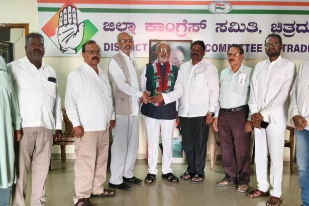 ಕಾಂಗ್ರೆಸ್ ಪಕ್ಷಕ್ಕೆ ಸೇರ್ಪಡೆಯಾದ ಸೈಯದ್ ಅಫಾಖ್ ಅಹಮದ್  