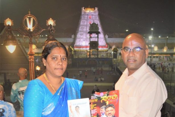 ಡಿ.ಕೆ.ಶಿ ಸಿಎಂ ಆಗಲೆಂದು  ಪ್ರಾರ್ಥಿಸಿ ಮೋಹನ್‌ರಿಂದ ಕೇಶ ಮುಂಡನೆ