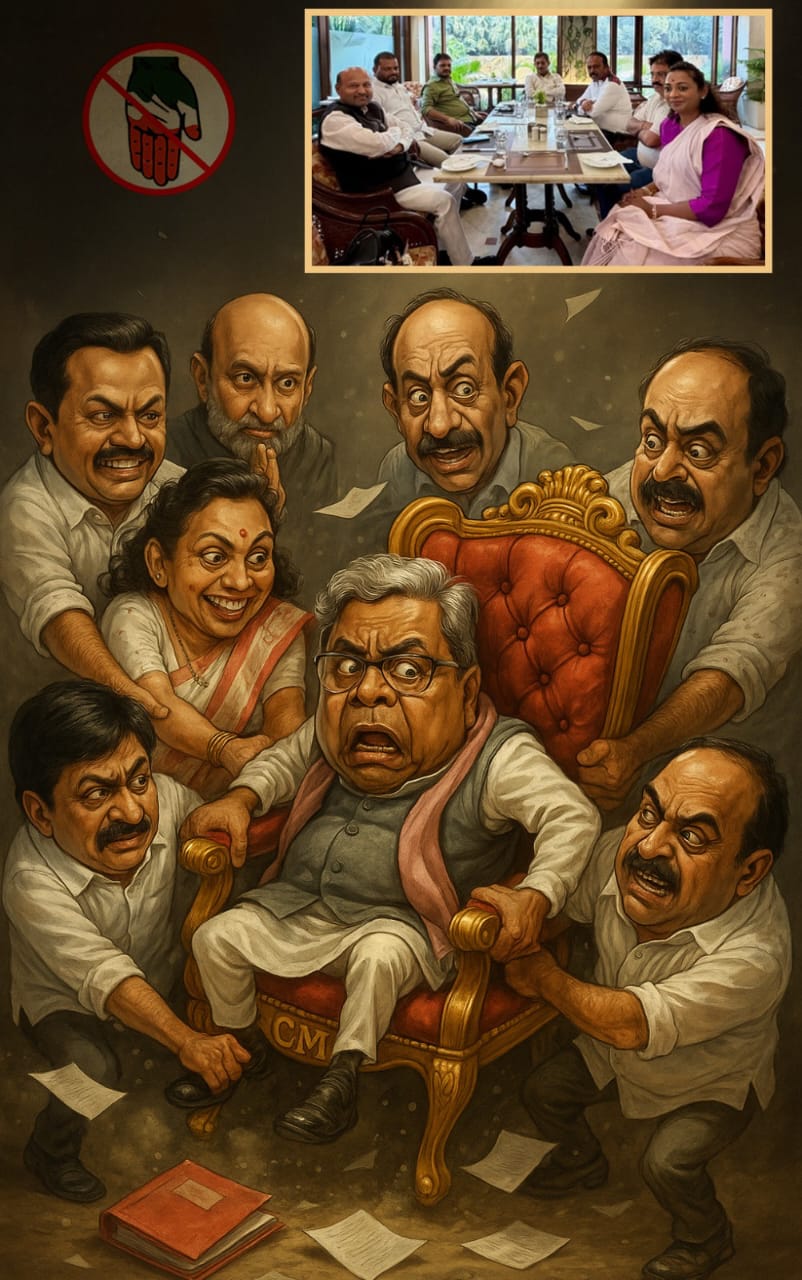 ನೀನೇ ಸಾಕಿದ ಗಿಣಿ ನಿನ್ನನ್ನೇ  ಹದ್ದಾಗಿ  ಕುಕ್ಕಿತಲ್ಲೋ!!