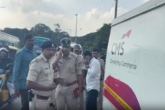 ಹಾಡಹಗಲೇ ಬರೋಬ್ಬರಿ  7.11 ಕೋಟಿ ಕದ್ದ ದರೋಡೆಕೋರರು