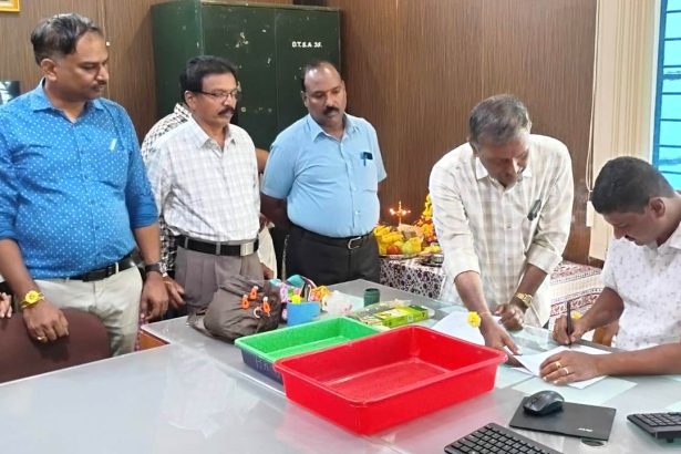 ಖಜಾನೆ ಉಪನಿರ್ದೇಶಕರಾಗಿ ಹೆಚ್.ಟಿ.ಅಶೋಕ ಅಧಿಕಾರ ಸ್ವೀಕಾರ