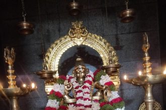 ಅದ್ಧೂರಿಯಾಗಿ ನಡೆದ ಶ್ರೀಅಯ್ಯಪ್ಪ ಸ್ವಾಮಿಯ ಬ್ರಹ್ಮೋತ್ಸವ ಪೂಜೆ, ಧ್ವಜ ಕಂಬಕ್ಕೆ ಪೂಜೆ