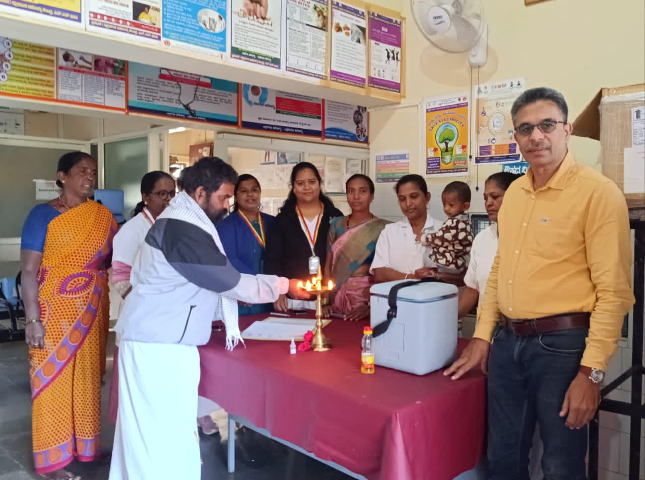 ಎಸ್. ಎಸ್. ಘಾಟಿ ಆರೋಗ್ಯ ಕೇಂದ್ರದಲ್ಲಿ ಪಲ್ಸ್ ಪೋಲಿಯೋ