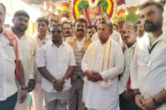 ವೆಂಕಟೇಶ್ವರ ಸ್ವಾಮಿ ದೇವಾಲಯದಲ್ಲಿ ವಿಶೇಷ ಪೂಜೆ