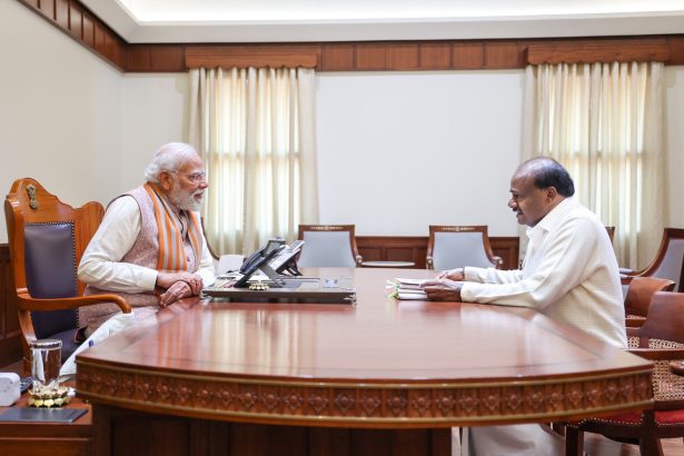 ಉಕ್ಕು ಮತ್ತು ಭಾರೀ ಕೈಗಾರಿಕೆಗಳ ಸಚಿವಾಲಯಗಳ ಕಾರ್ಯಕ್ಕೆ ಮೋದಿ ಅವರಿಗೆ ಸಾಕಷ್ಟು ತೃಪ್ತಿ ಇದೆ-ಕುಮಾರಸ್ವಾಮಿ