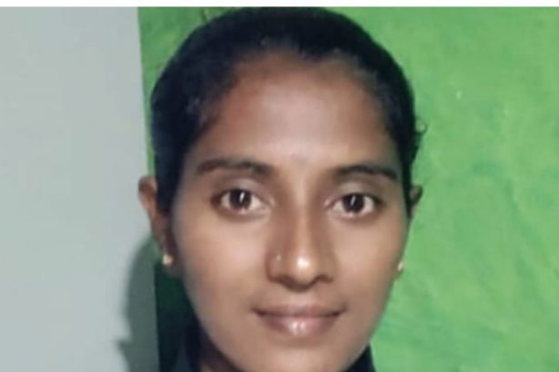 ಬಿ.ಪಿ ಎಡ್ ಪರೀಕ್ಷೆಯಲ್ಲಿ ಪ್ರಥಮ ರ್ಯಾಂಕ್ ಪಡೆದ ಬಡಗೊಲ್ಲರಹಟ್ಟಿ ವಿದ್ಯಾರ್ಥಿನಿ  ನಾಗವೇಣಿ