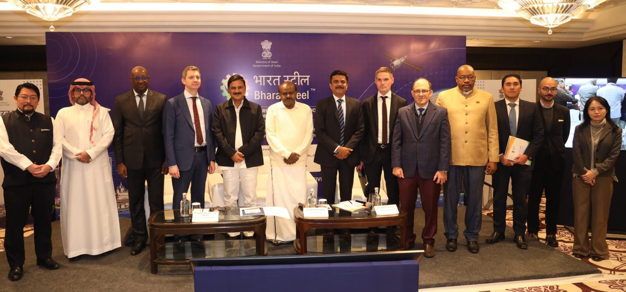 ಭಾರತ್ ಸ್ಟೀಲ್-2026ರ ಸಂವಾದಾತ್ಮಕ ಅಧಿವೇಶನದಲ್ಲಿ ಕೇಂದ್ರ ಸಚಿವ ಕುಮಾರಸ್ವಾಮಿ