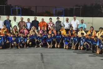 ರಾಷ್ಟ್ರೀಯ ಮಹಿಳಾ ವಾಲಿಬಾಲ್ ತಂಡದ ತರಬೇತಿ ಶಿಬಿರ ಮುಕ್ತಾಯ, ಮಾದಾರಶ್ರೀಗಳ ಶುಭ ಹಾರೈಕೆ