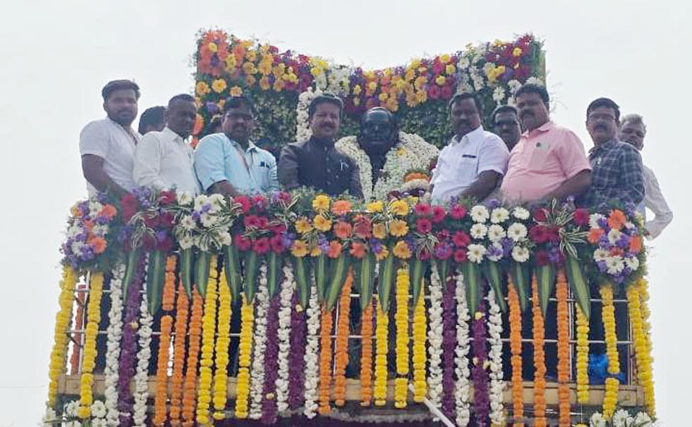 ಶೋಷಿತ ಸಮುದಾಯಗಳ ಭವಿಷ್ಯದ ಬೆಳಕು ಅಂಬೇಡ್ಕರ್: ಶಾಸಕ ರಘುಮೂರ್ತಿ