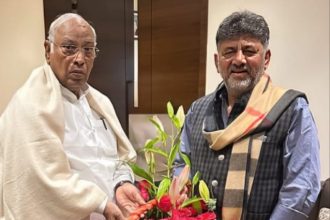 ದಿಢೀರ್ ಮಲ್ಲಿಕಾರ್ಜುನ ಖರ್ಗೆ ಭೇಟಿ ಮಾಡಿದ ಡಿಸಿಎಂ ಡಿಕೆ ಶಿವಕುಮಾರ್