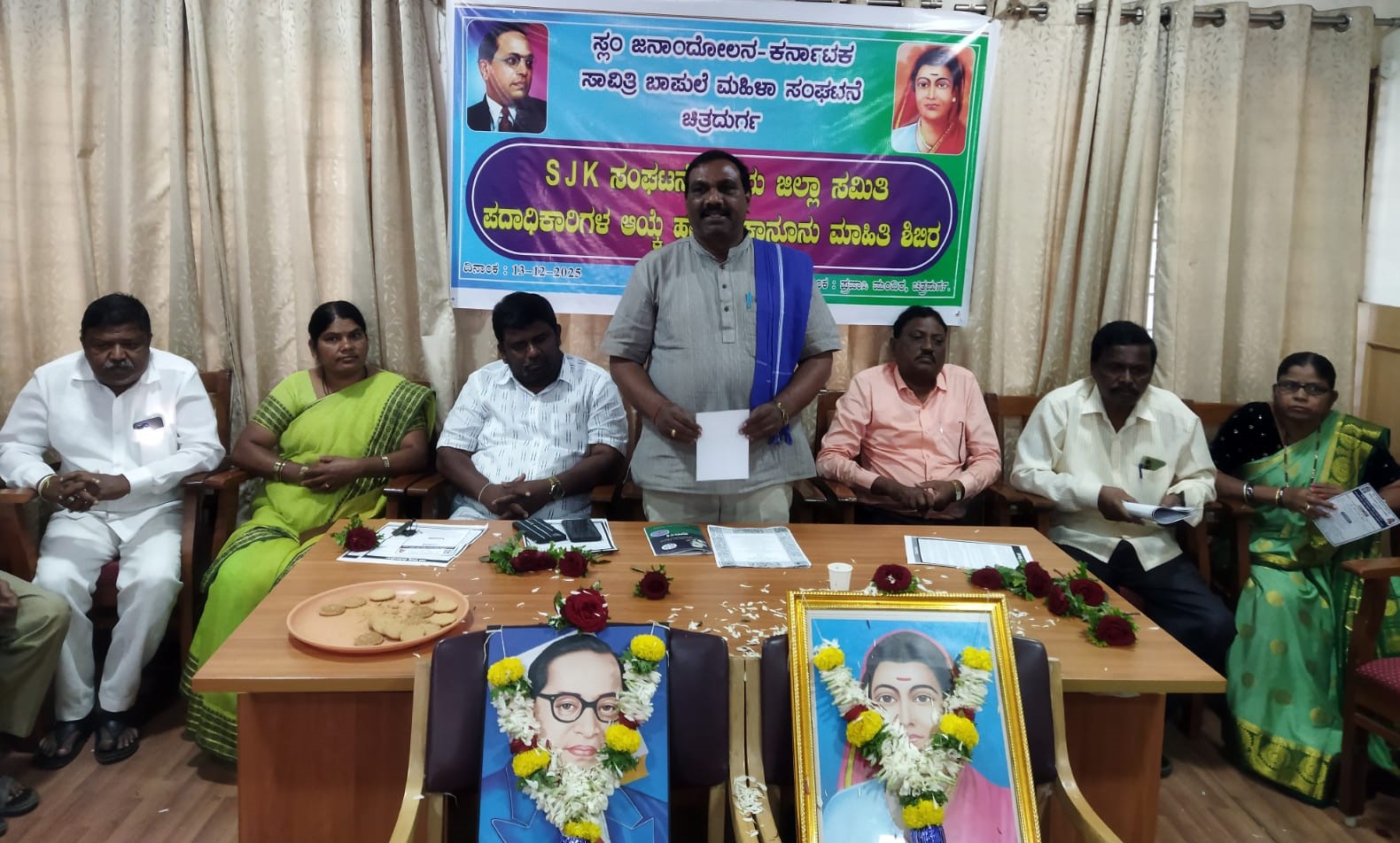 ಕಾನೂನು ಮಾಹಿತಿ ಶಿಬಿರ ಕುರಿತು ಮಾತನಾಡಿದ ನರಸಿಂಹಮೂರ್ತಿ