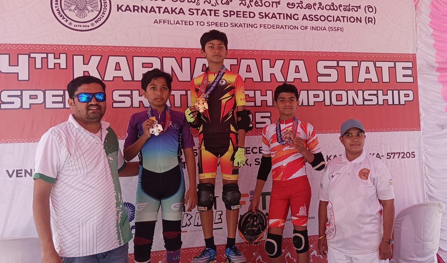 ಸ್ಕೇಟಿಂಗ್ ಸ್ಪರ್ಧೆಯಲ್ಲಿ ಜೀವನ್ ಗೆ ಕಂಚಿನ ಪದಕ