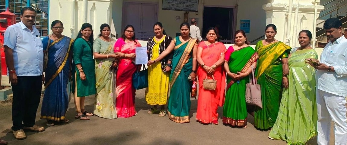 ಅಪ್ರಾಪ್ತ ಬಾಲಕಿ ಮೇಲೆ ನಡೆದ ಅತ್ಯಾಚಾರ ಖಂಡಿಸಿ ಜಿಲ್ಲಾಧಿಕಾರಿಗೆ ದೂರು