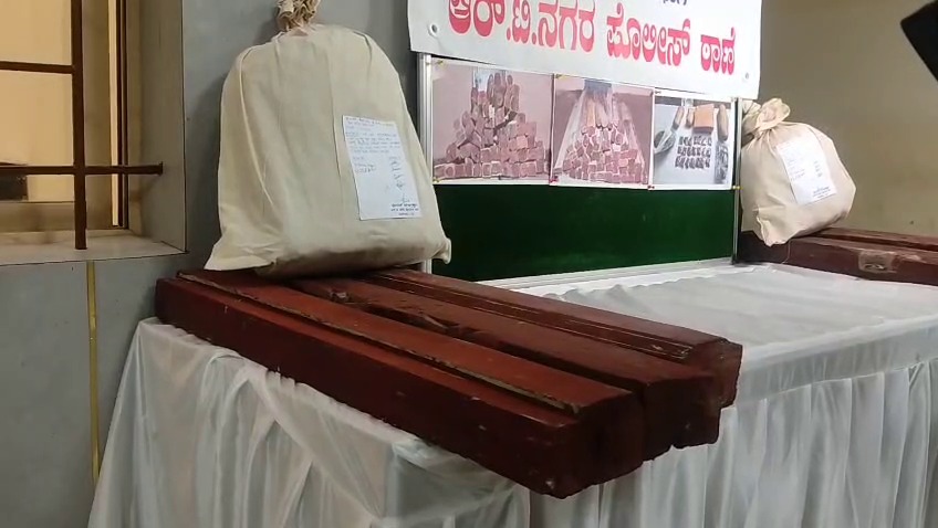 ರಕ್ತಚಂದನ ಸಾಗಾಟದ ಮೂರು ಆರೋಪಿಗಳ ಬಂಧನ