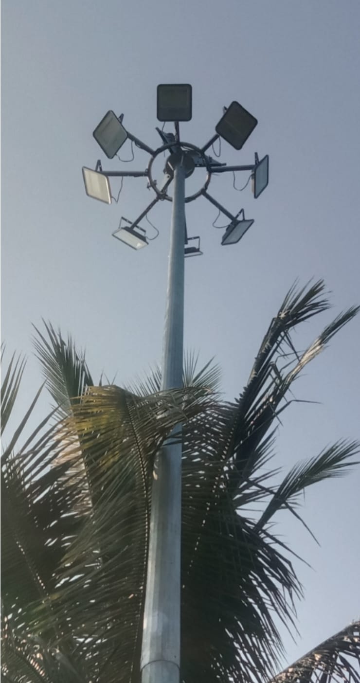 ಉಪಯೋಗಕ್ಕೆ ಬಾರದ ಹೈ ಮಾಸ್ಟ್ ವಿದ್ಯುತ್ ದೀಪ