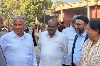 ಎನ್ ಡಿಎ ಸಂಸದರ ಸಭೆಯಲ್ಲಿ ಭಾಗಿಯಾದ ರಾಜ್ಯದ ಕೇಂದ್ರ ಸಚಿವರು, ಸಂಸದರು