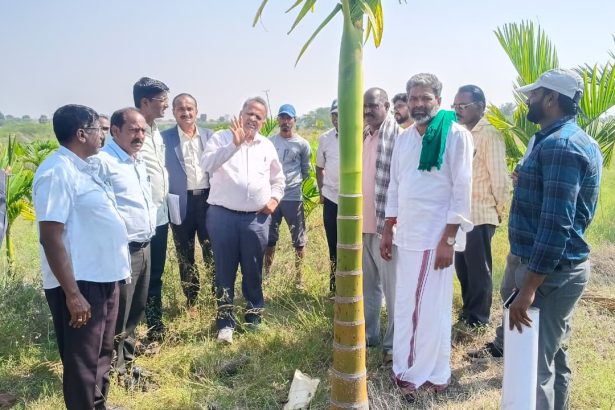 ಭದ್ರಾ ಕಾಮಗಾರಿಗೆ ಅಡ್ಡಿ ಪಡಿಸಿದ್ದ ರೈತರ ಮನವೊಲಿಸಿದ ಎಂಡಿ ಸಣ್ಣ ಚಿತ್ತಯ್ಯ