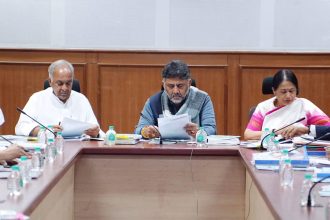 ಜಲಸಂಪನ್ಮೂಲ ಅಧಿಕಾರಿಗಳೊಂದಿಗೆ ಸಭೆ ಮಾಡಿದ ಡಿಸಿಎಂ