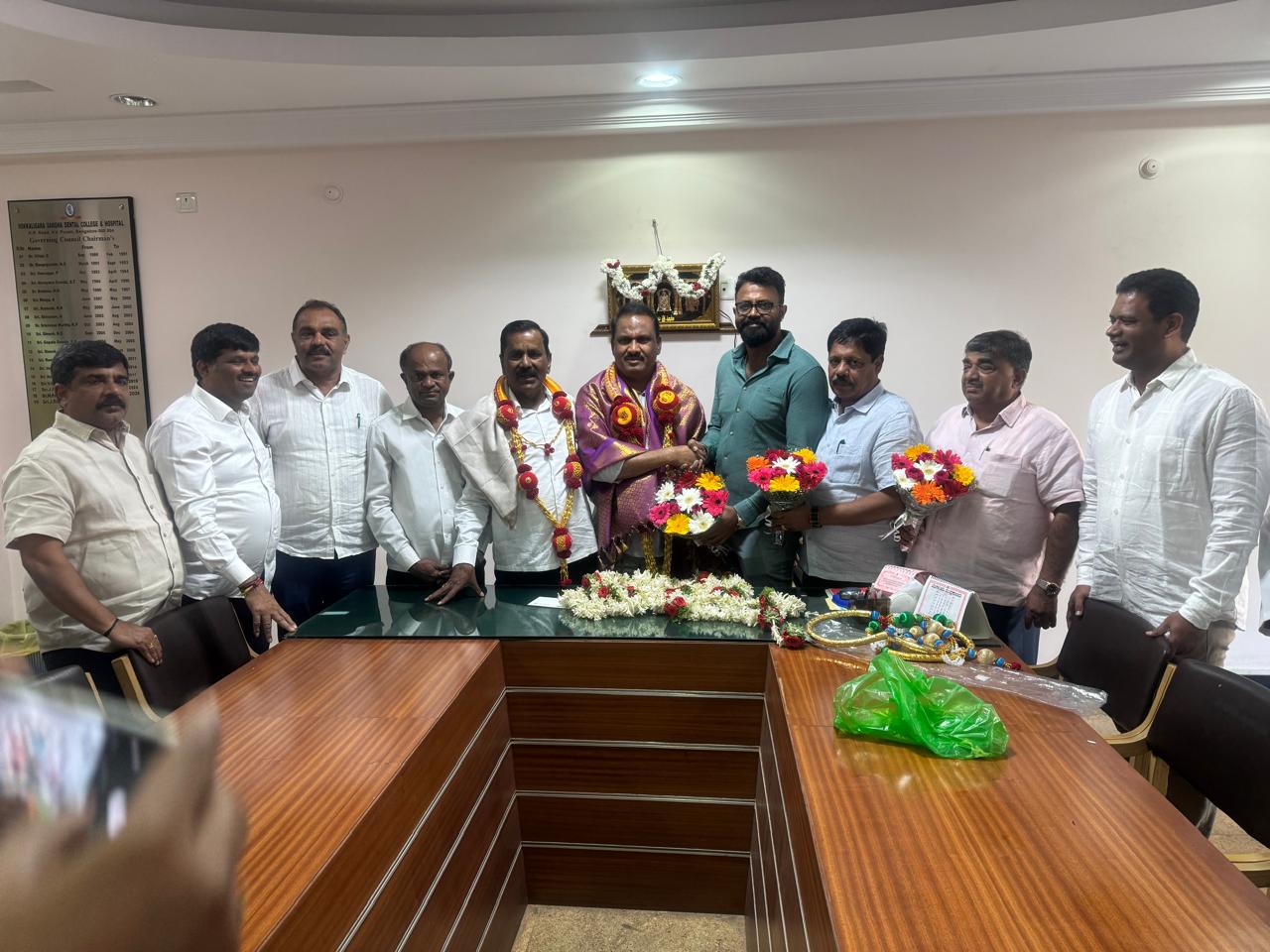 ಸತತ 5ನೇ ವರ್ಷ ಡೆಂಟಲ್ ಕಾಲೇಜ್ ಚೇರ್ಮನ್ ಆಗಿ ಡಾ.ಜೆ.ರಾಜು ಬೇತೂರು ಪಾಳ್ಯ ಮುಂದುವರಿಕೆ