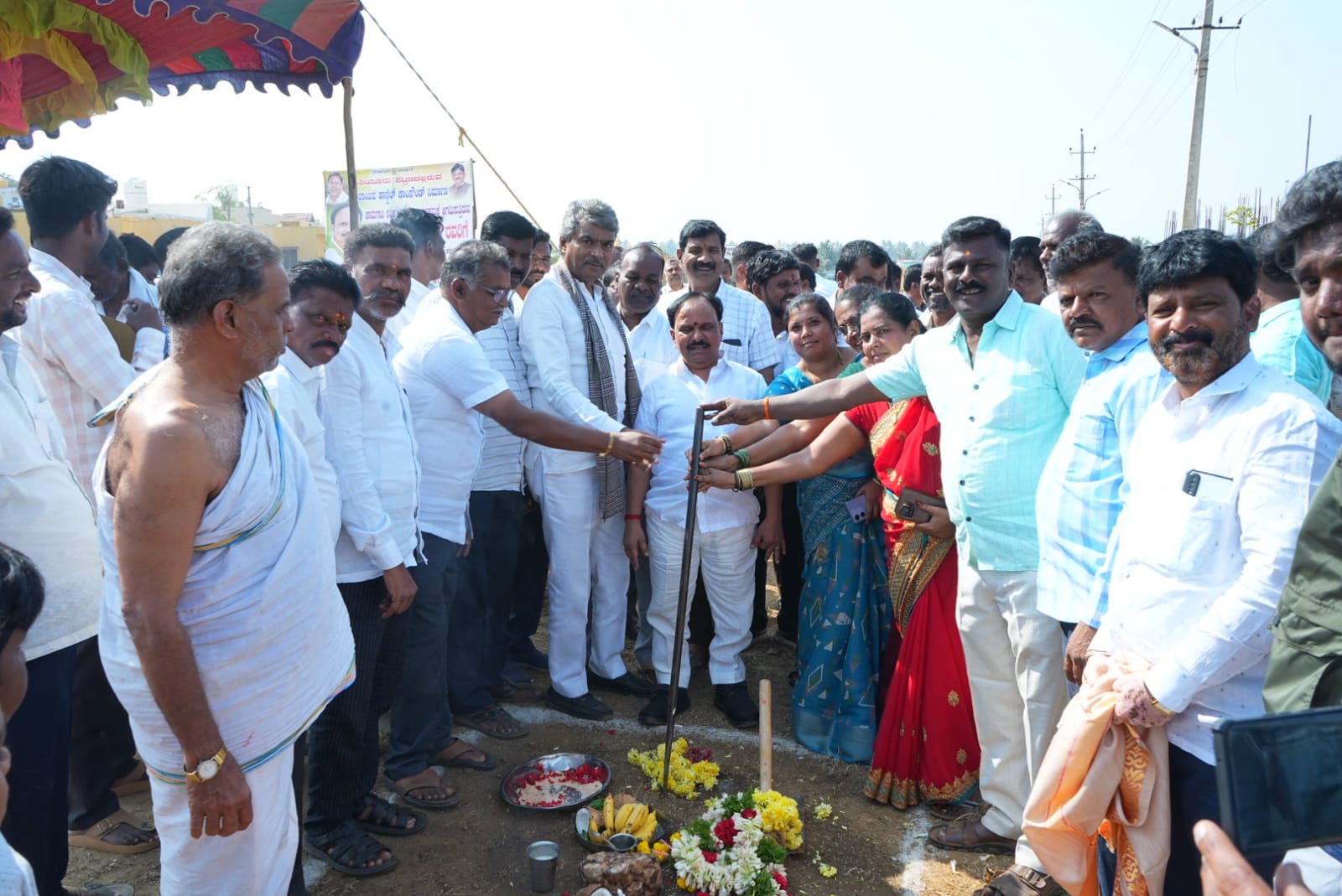 ವಿವಿಧ ಕಾಮಗಾರಿಗೆ ಚಾಲನೆ ಸಚಿವ ಡಿ ಸುಧಾಕರ್