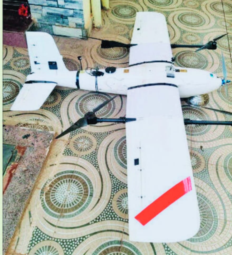 ಪಾಲನ ಜೋಗಿ ಹಳ್ಳಿ ಬಳಿ ವಿಮಾನ ಮಾದರಿಯ ಡ್ರೋಣ್ ಪತ್ತೆ