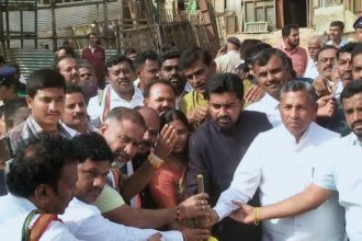 ಜವಳಿ ಮಾರುಕಟ್ಟೆ ಸಂಕಿರ್ಣ ನಿರ್ಮಾಣದಿಂದ ನೇಕಾರರಿಗೆ ಅನುಕೂಲ-ಕೆ. ಹೆಚ್. ಮುನಿಯಪ್ಪ