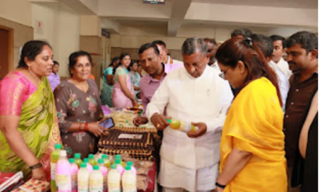 ಸ್ವಸಹಾಯ ಗುಂಪುಗಳ ವಸ್ತು ಪ್ರದರ್ಶನ ಹಾಗೂ ಮಾರಾಟ ಮೇಳ ಉದ್ಘಾಟನೆ