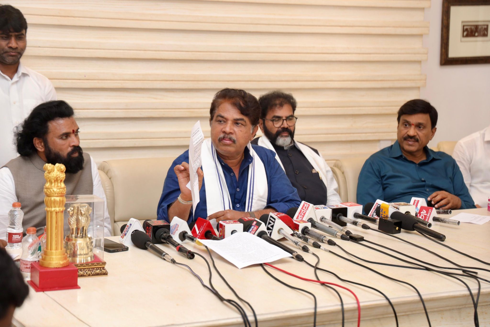 ಕೂಡಲೇ ನಾರಾ ಭರತ್ ರೆಡ್ಡಿ ಅವರನ್ನ ಅರೆಸ್ಟ್ ಮಾಡಲಿ-ಶಾಸಕ ಜನಾರ್ದನರೆಡ್ಡಿ